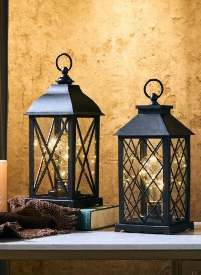 Black Lantern with Bulb