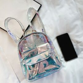 Holographic Plastic Backpack