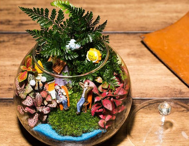 Micro Landscape in a Glass