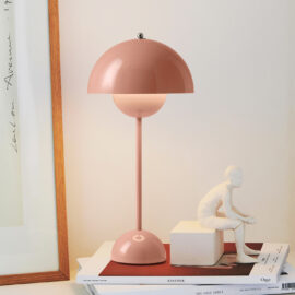 Pink Long Mushroom Lamp