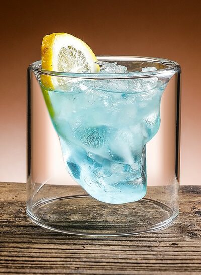 Skull Shape Drinking Glass
