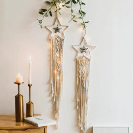 Star Cotton Rope Wall Hanging Decoration