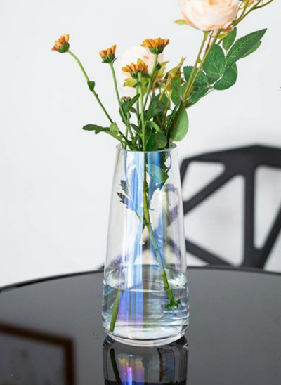 Holographic Glass Vase