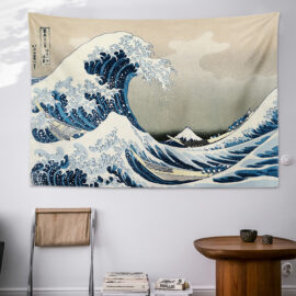 Kanagawa Wave Tapestry