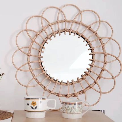 Rattan Decorative Mirror
