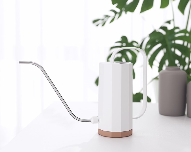 White Plastic Watering Kettle