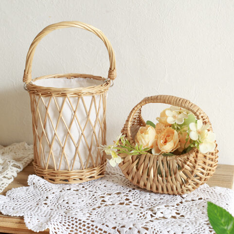 Woven Flower Baskets