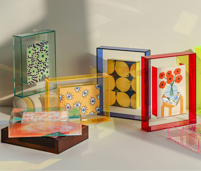 Acrylic Photo Frame Box