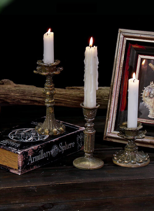 Antique Bronze Candelabras