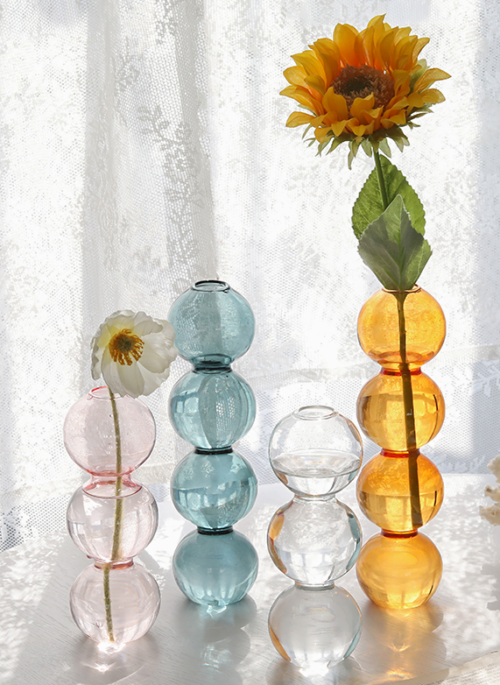 Glass Bubbles Vase