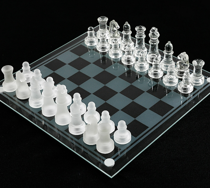 Glass Chess Set