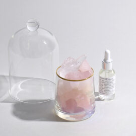 Pink Crystal Diffuser with Aromatherapy