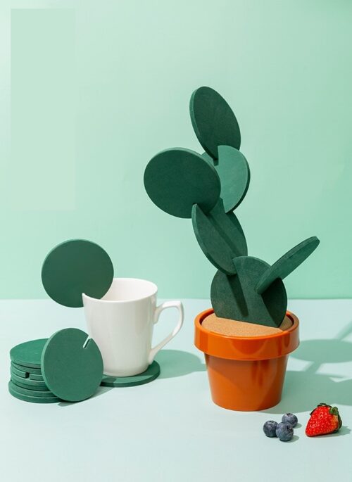 Stackable Cactus Coaster