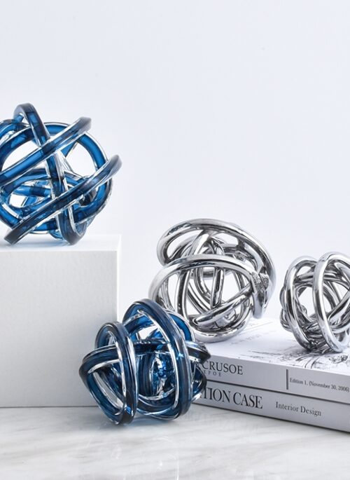 Twisted Resin Rope Decor