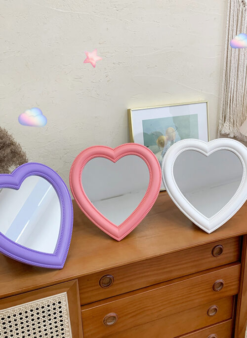 Heart-Shaped Mirror