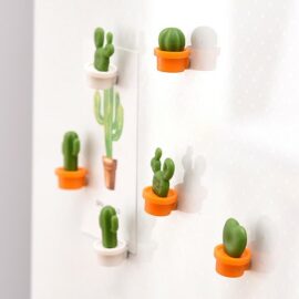 Mini Cactus Refrigerator Magnets