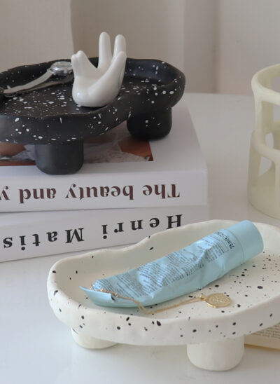 Splashed Resin Abstract-Shaped Tray