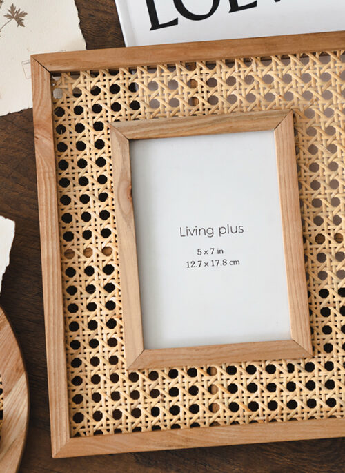 Cane Rattan Picture Frame