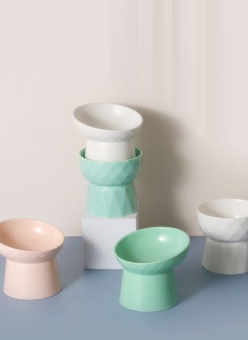 Ceramic Pastel Pet Bowl