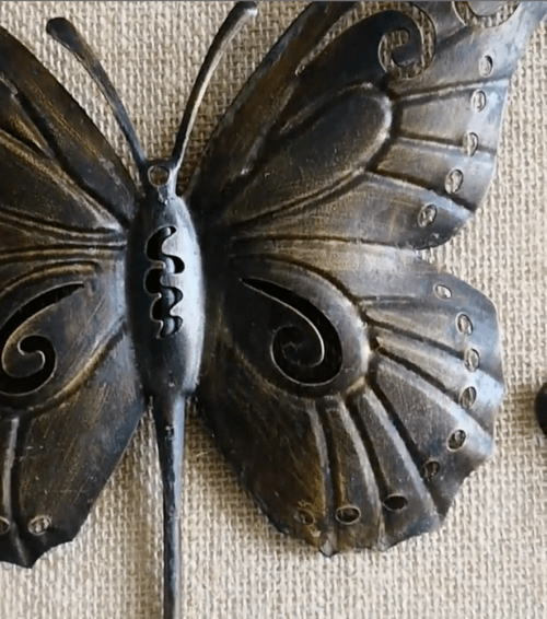 Large Iron Butterfly Wall Hooks Aesthetic Decor Shop