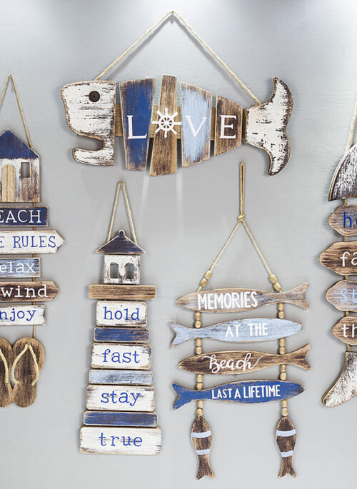 Old-Style Ocean Themed Wall Quotes