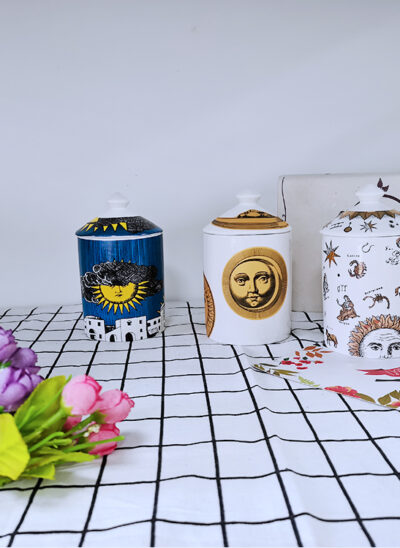 Celestial Zodiac Ceramic Storage Jars