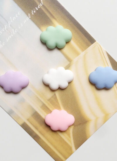 Pastel Cloud Refrigerator Magnets