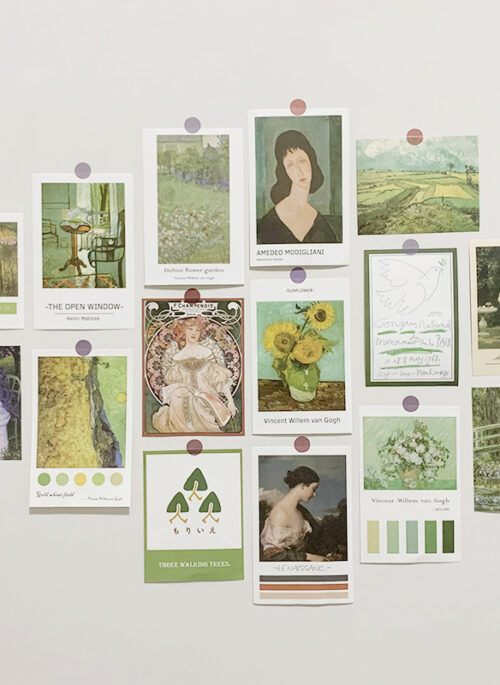 Green Scenery Photocards