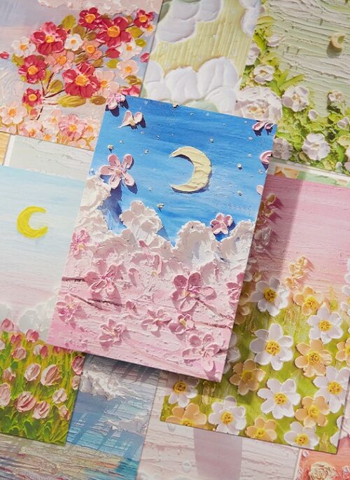 Oil Painted Scenery Photocard