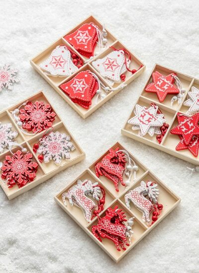 Hanging Wooden Christmas Ornament