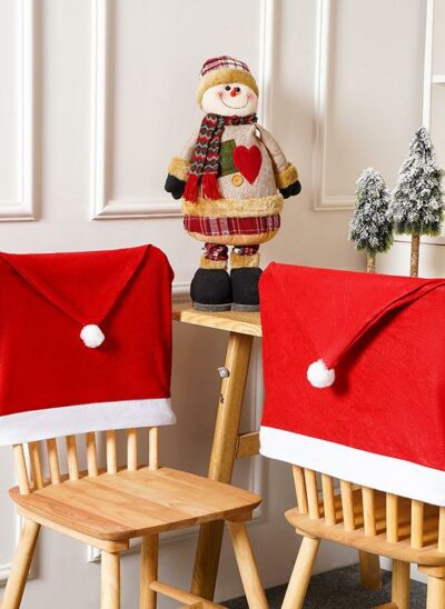 Santa Hat Chair Covers