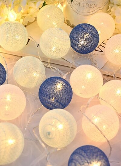 Cotton Thread Ball Lights