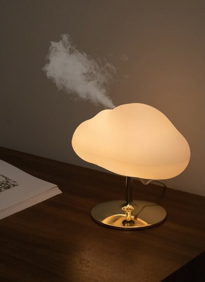 Cloud-Shaped with Golden Stand Humidifier