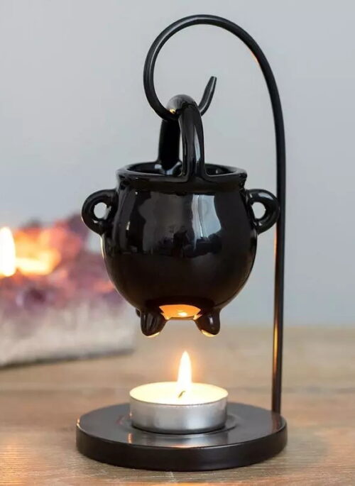 Hanging Ceramic Cauldron Essential Oil Burner