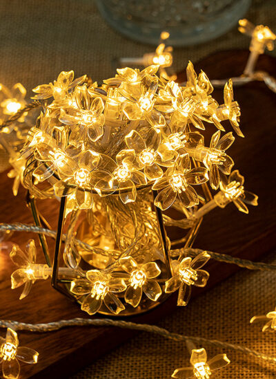 Sakura-Shaped String Light