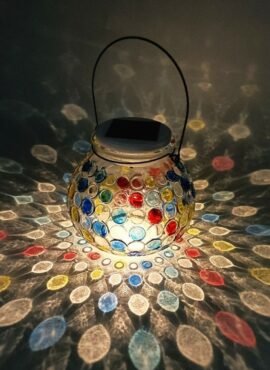 Solar Sphere Lamp with Rainbow Reflection