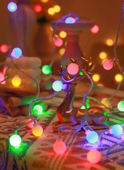 Mini Colored Balls String Light
