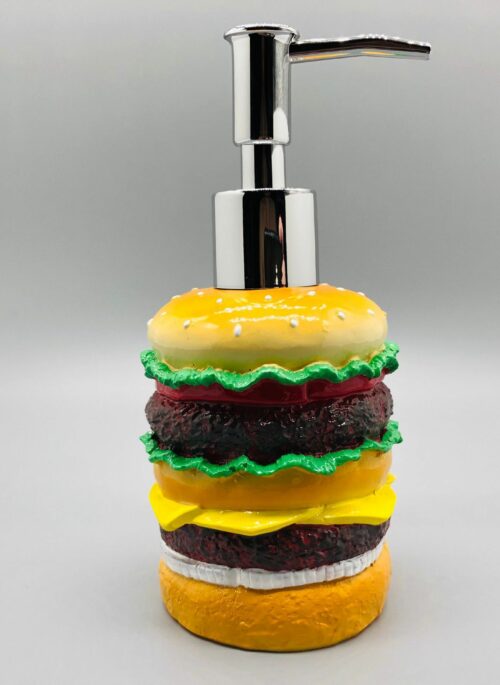 Resin Hamburger-Shaped Pump Bottle