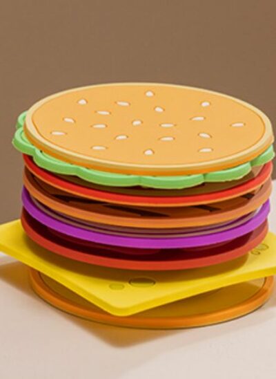Rubber Burger Coaster