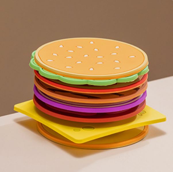 Rubber Burger Coaster