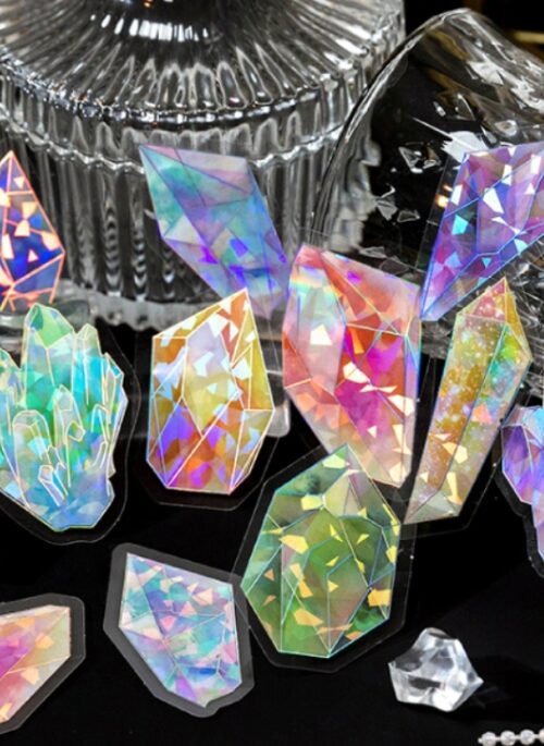 Colorful Crystals Sticker