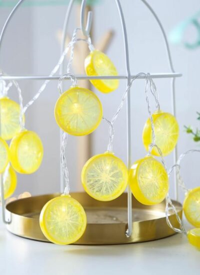 Lemon Slice-Shaped String Light