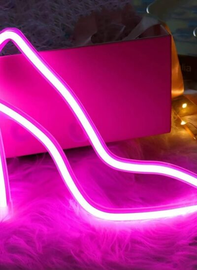 Pink Stiletto LED Neon Light