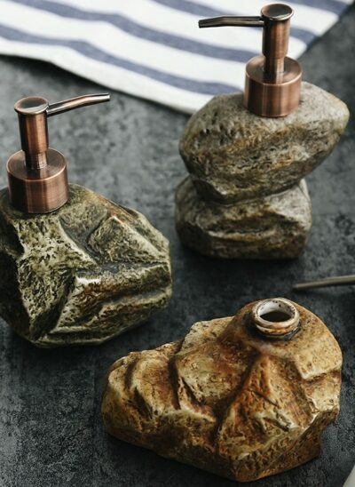 Rock-Shaped Soap Pump
