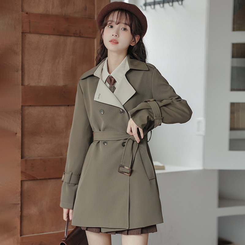 Mid-Length Style Trench Coat