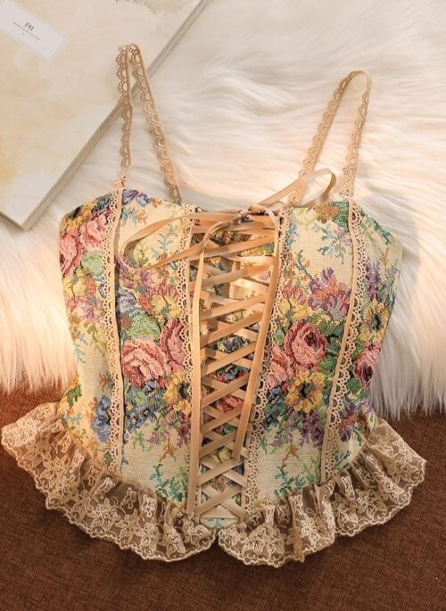 Floral Camisole Vest Tube Top